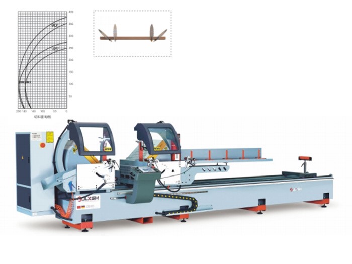 外摆数控双头锯［JLX22B-550C-4500］