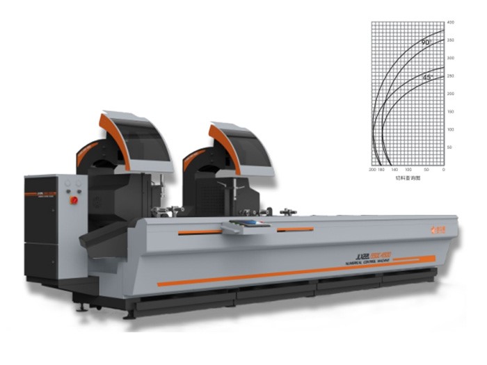 数控外摆双头锯 JLX22L-550C-4500