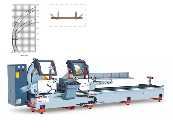  数显外摆双头锯［JLX22B-550D-4500］
